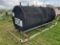 2000 Gallon Fuel Tank On Skids With 12 Volt Electric Pump