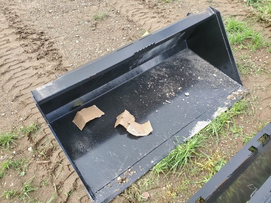 New 60" Universal Skid Steer Bucket