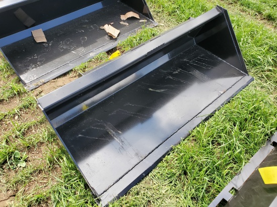 New 72" Universal Skid Steer Bucket