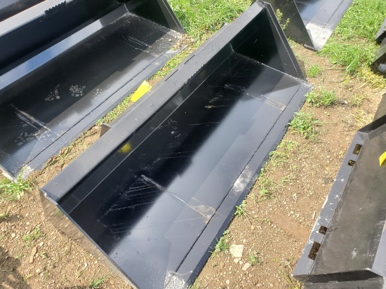 New 78" Universal Skid Steer Bucket