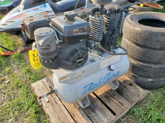 Bel Air 30 Gallon Air  Compressor With Kohler Command Pro 14Hp Engine