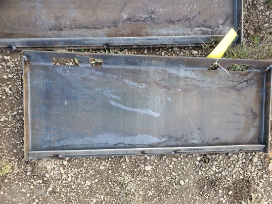 New Skid Steer Weld On Plate