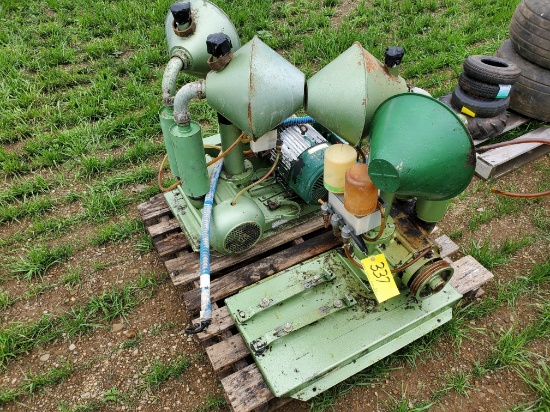 Westfalia RPS2800 Vacuum Pump With  5Hp 1 Phase Motor