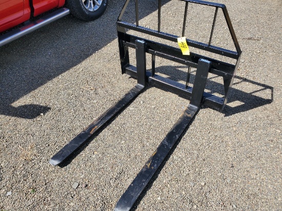 New Kivel 3500 Lb.48" Skid Steer Pallet Forks