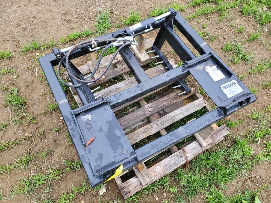 New Long Model RBM Skid Steer Round Bale Mover