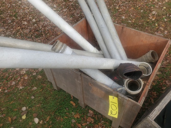 Misc 4" Frack Tank Load Pipes