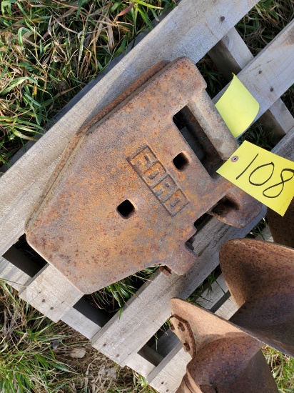 (2) Ford Suitcase Weights