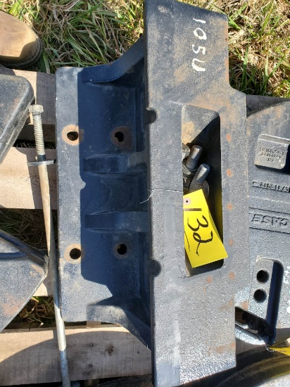 Case Ih Front Weight Bracket  Off 105U Tractor