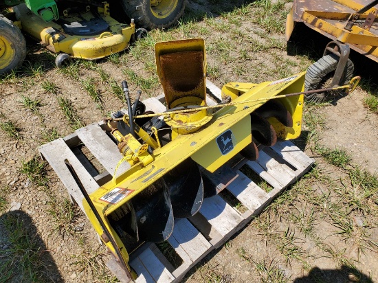 John Deere 46" Front Mount Snowblower With Hardware