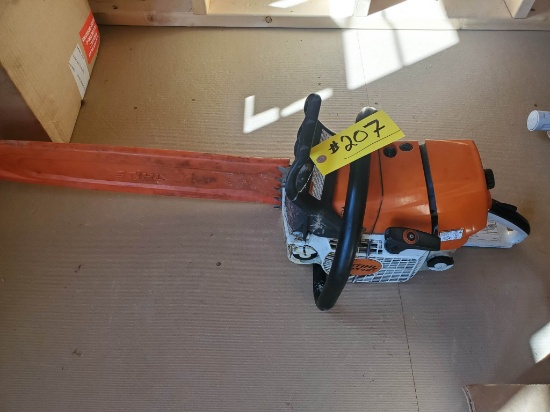 Stihl MS461 Chain Saw With 20" Bar, Runs, Operates