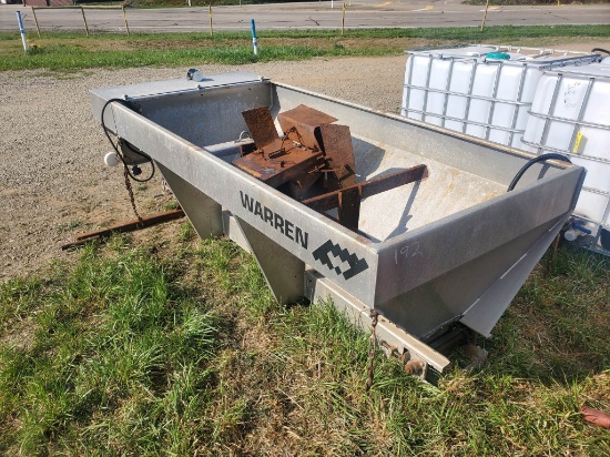 Warren 8' Aluminum Spreader Body With New 12" Chain
