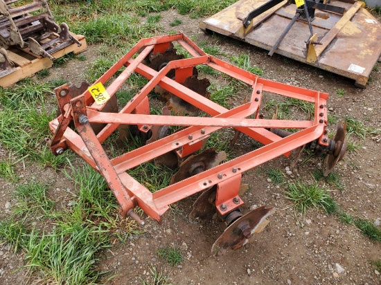 5' Three Point Hitch Disk With Notched Blades
