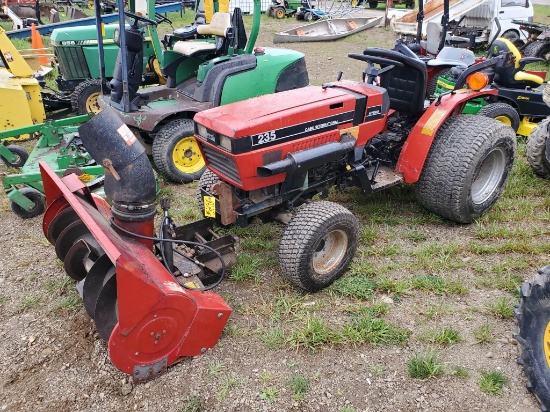 Case IH 235 Tractor Shows 1845 Hours