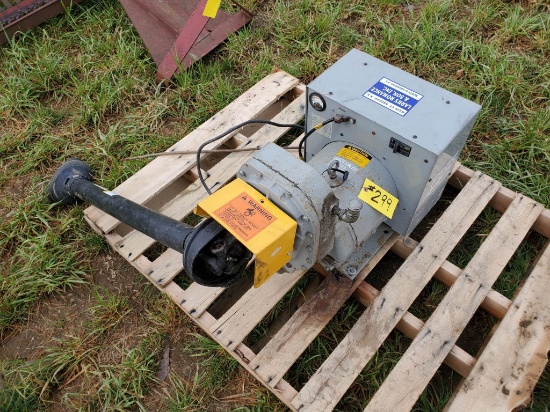 Winpower Model WP25PTOS  Single Phase 25KW  Pto Generator, 540 Pto