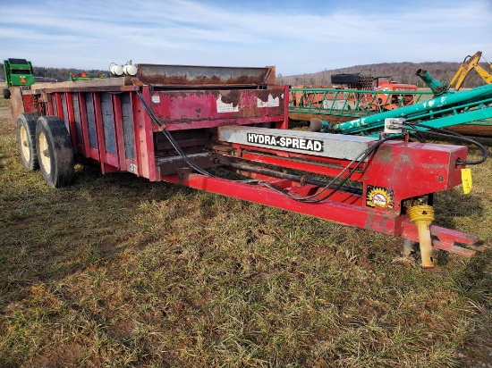 Hagedorn 275 Tandem Axle Hydra Push Manure Spreader