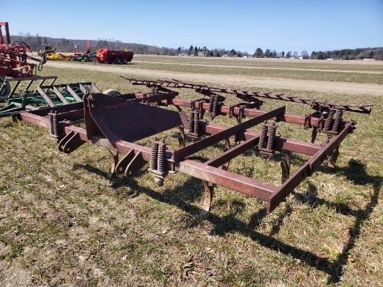 9 Shank 11' Three Point Hitch Chisel Plow With Remlinger Buster Bar Harrow