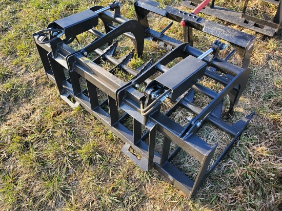 New 72" Universal Skid Steer Grapple Bucket