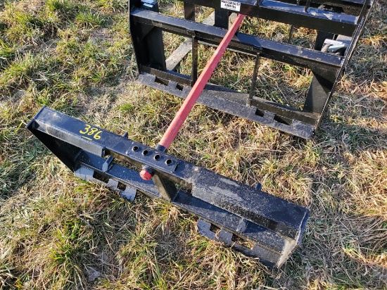 New Kivel Universal Skid Steer Bale Spear With Forged Spear And Stinger Spears