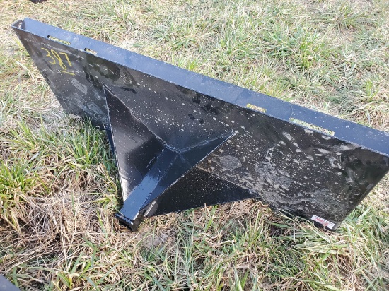 New Kivel Universal Skid Steer Reese Hitch Trailer Mover