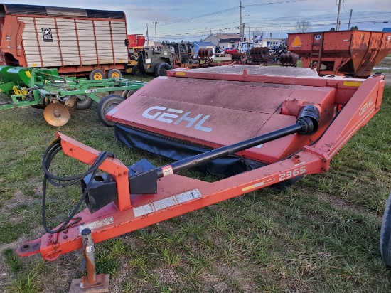 Gehl 2365 Disc Mower Conditioner With Rolls