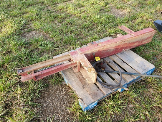 Shaver Tractor Mount Hydraulic Post Driver With Valve