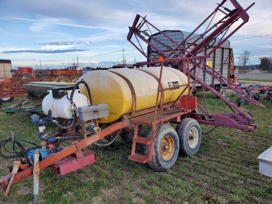 Top Air 500 Gallon Tandem Axle Sprayer