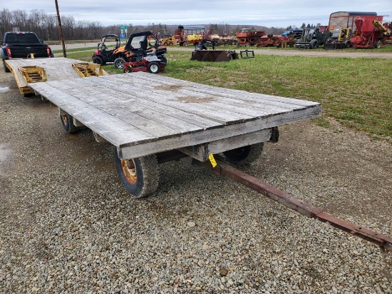 8 X 16 Flat Hay Rack With Gear