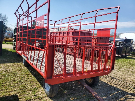 EZ-Trail 9X18 Bale Throw Rack With 8 Ton Gear