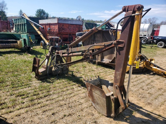 Henry Model C-10 Three Point Hitch Backhoe With 18" Bucket