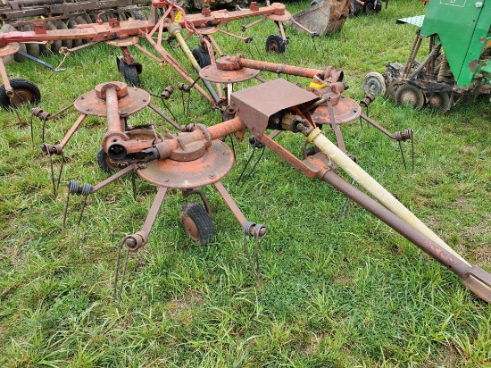 Kuhn GF452T  4 Rotor Hay Tedder, 540 PTO