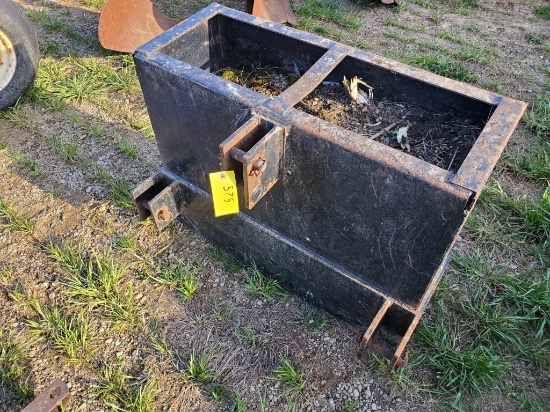 Category 2 Three Point Hitch Weight Box