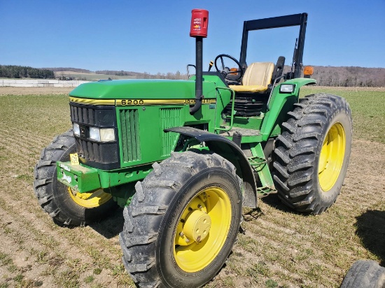John Deere 6200 Open Station MFWD Tractor