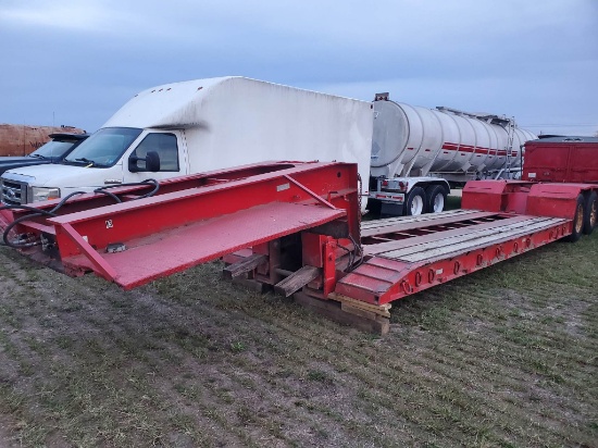 1972 Scher 40' RGN Trailer