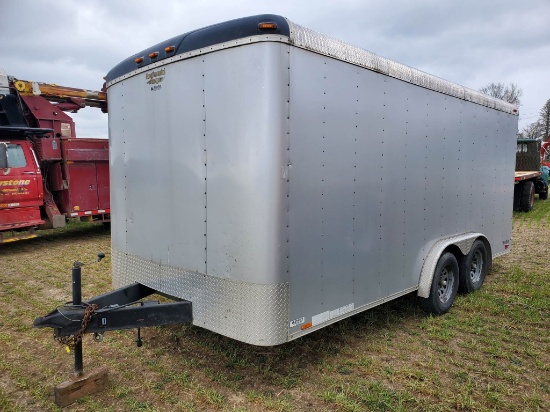 2011 Continental Cargo 16' Enclosed Trailer