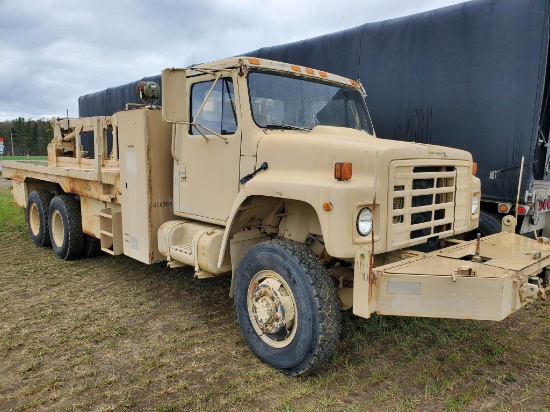 1988 International Model 1954 All Wheel Drive Military Truck Shows 15,403 Miles