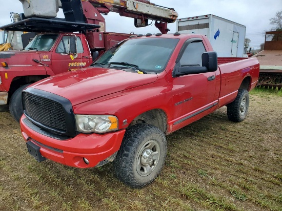 2005 Dodge 2500 Truck Shows 190,412 Miles
