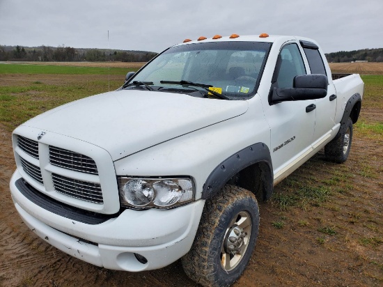 2005 Dodge 2500 Pickup Shows 341,183 Miles