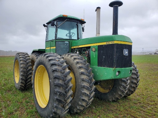 John Deere 8630 Tractor Shows 8338 Hours