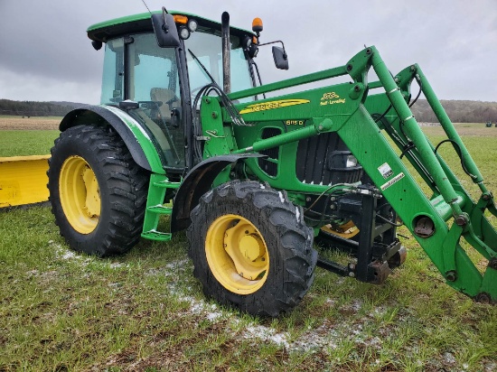 John Deere 6115D Tractor Shows 1167 Hours