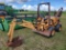 Case 360 Trencher/ Backhoe With 1231 Hours, Diesel Engine