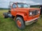 1984 GMC 7000 Single Axle Cab With Chassis, Former Fire Truck