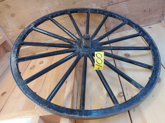 Amish Buggy Wheel