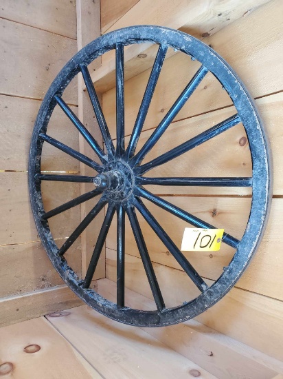 Amish Buggy Wheel