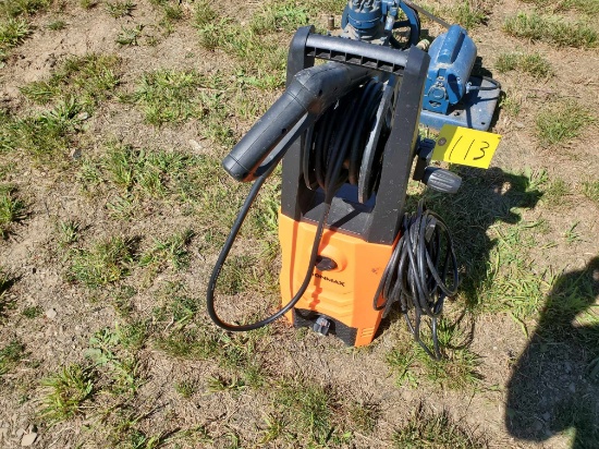 Iron Max Electric Pressure Washer With Hose And Wand