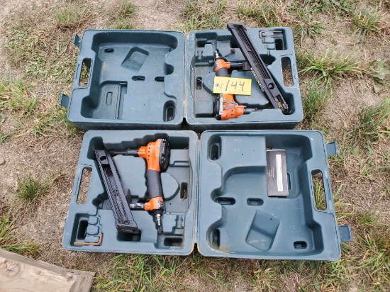 (2) Pneumatic Hanging Nailers