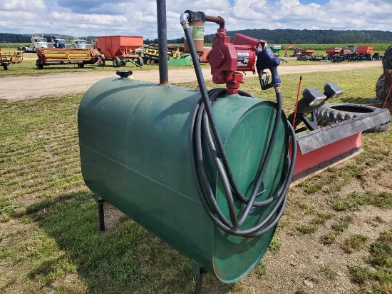 Fuel Tank With New Fill Rite 20 GPM 115 Volt Pump