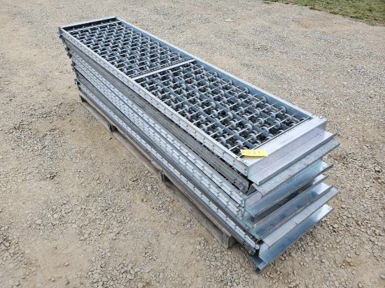 24" X 8' Roller Conveyor