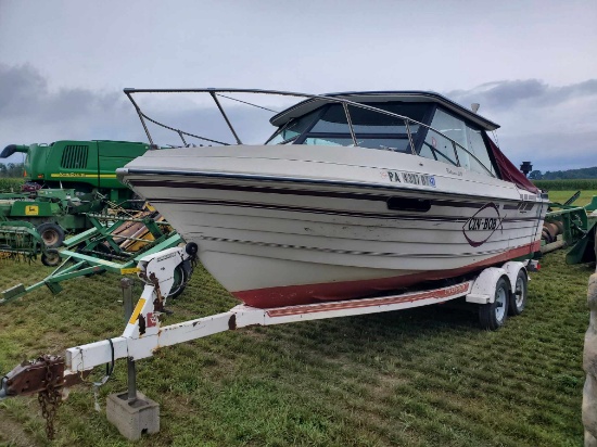 1990 Thompson Fisherman 210  21' Fishing Boat