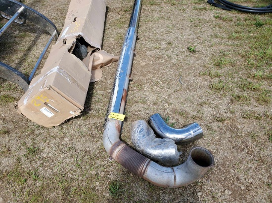 5" Truck Exhaust Pipe With Elbows