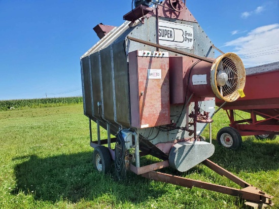 Superb AS8 Automatic Grain Dryer, 1 Phase, Lp & Natural Gas